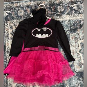 2/$20- DC Comics Black and Pink Batgirl Superhero Costume, tights included